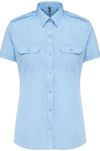 Kariban K504 - Chemise pilote manches courtes femme