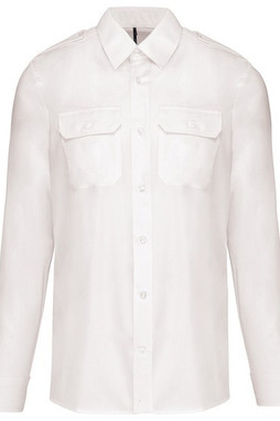 Kariban K505 - Mens long-sleeved pilot shirt