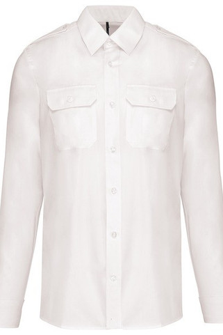 Kariban K505 - Herenpilootoverhemd lange mouwen