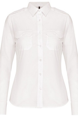 Kariban K506 - Camicia pilota donna manica lunga