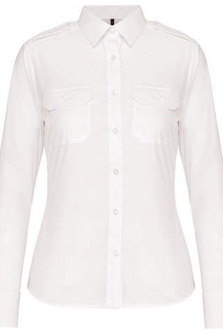 Kariban K506 - Chemise pilote manches longues femme