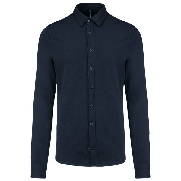 Kariban K508 - Camicia piquémanica lunga