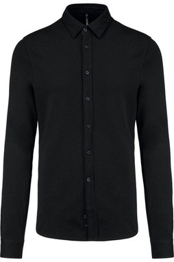 Kariban K508 - Long-sleevedpiqué knit shirt