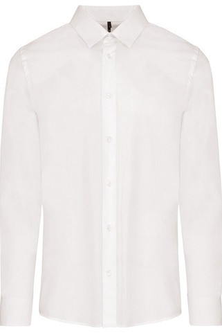 Kariban K513 - Men’s long-sleeved cotton poplin shirt