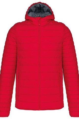 Kariban K6110 - Mens lightweight hooded down jacket