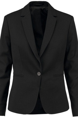 Kariban K6131 - Elegante Damenjacke mit Knopfdetails