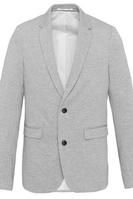 Kariban K6132 - Stijlvolle Gebreide Herenjas met Contrasterende Knopen