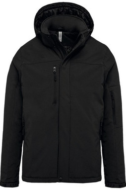 Kariban K650 - Mens hooded softshell lined parka