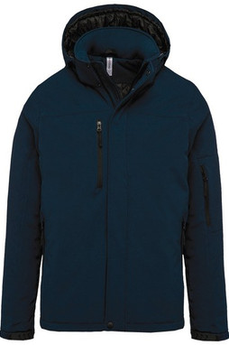 Kariban K650 - Mens hooded softshell lined parka