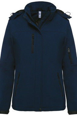 Kariban K651 - Ladies’ hooded softshell lined parka