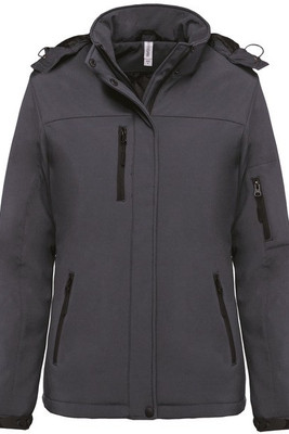 Kariban K651 - Damenparka Softshell wattiert mit Kapuze