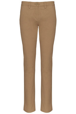 Kariban K741 - Elegante Damen Chinohose für Arbeit und Freizeit