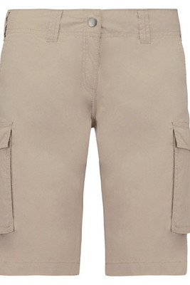 Kariban K756 - Lichte damesbermuda met diverse zakken