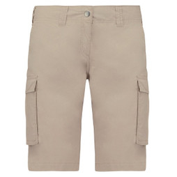 Kariban K756 - Bermuda léger multipoches femme