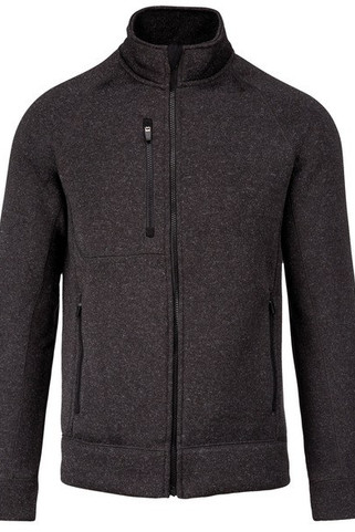 Kariban K9106 - Veste zippée chinée homme