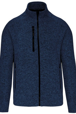 Kariban K9106 - Veste zippée chinée homme