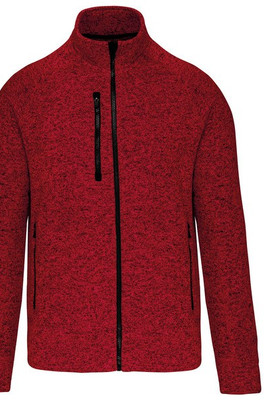 Kariban K9106 - Men's mottled zipped jacket