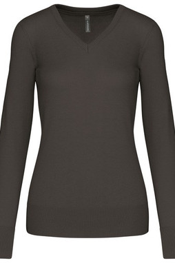 Kariban K966 - Pull Femme Col V en Coton et Acrylique