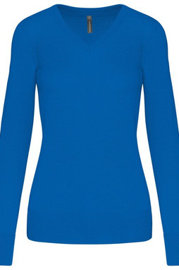 Kariban K966 - DAMES PULLOVER MET V-HALS