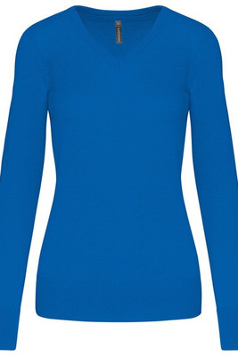 Kariban K966 - Pull Femme Col V en Coton et Acrylique