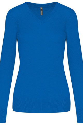 Kariban K966 - LADIES V-NECK JUMPER