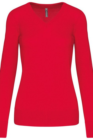 Kariban K966 - Pull Femme Col V en Coton et Acrylique