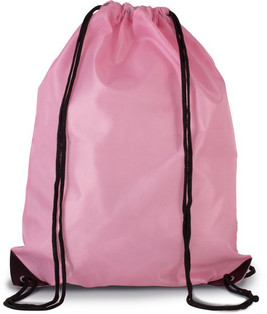 Kimood KI0104 - Durable 210D Drawstring Backpack with Reinforced Corners