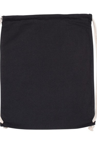 Kimood KI0139 - Organic cotton backpack with cords