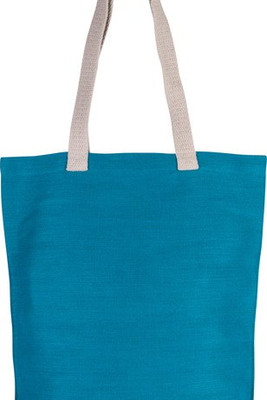 Kimood KI0229 - Shoppingtasche aus Jute-Baumwollmischgewebe