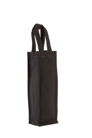 Kimood KI0269 - Cotton canvas bottle holder bag