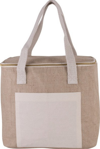 Kimood KI0353 - Sac isotherme en jute - modèle moyen