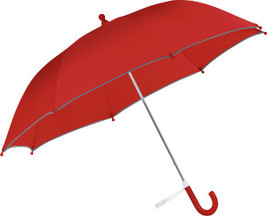 Kimood KI2028 - Kimood Kids' Reflective Rain Umbrella
