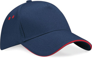 Beechfield B15C - Ultimate 5-Panel Cap - Sandwichschirm