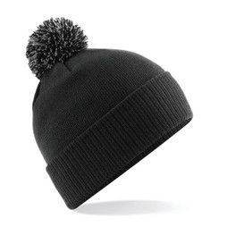 Beechfield B450 - Vinterstjerne Pompom Beanie til Kvinder