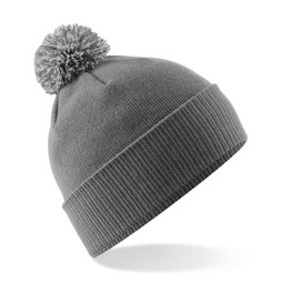 Beechfield B450 - Vinterstjerne Pompom Beanie til Kvinder