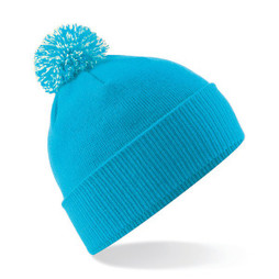 Beechfield B450 - Gorro Feminino Snowstar com Pompom Original