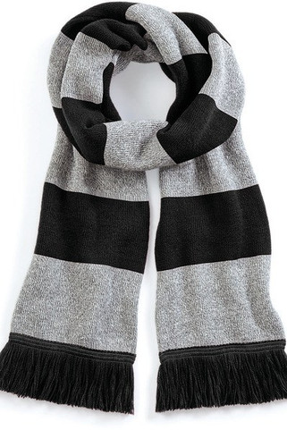 Beechfield B479 - Stadium striped mens scarf
