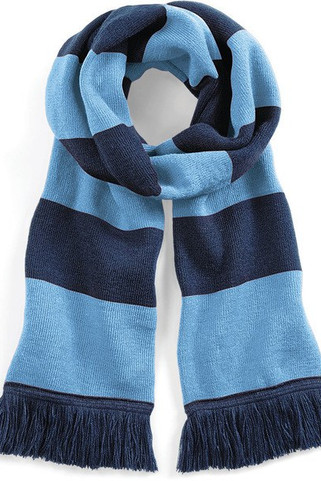 Beechfield B479 - Écharpe homme rayée Stadium