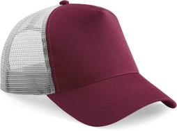 Beechfield B640 - Cappellino con Visiera con Semi Retina