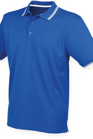 Henbury H482 - Polo Cool Plus avec liseré