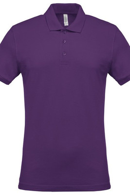 Kariban K254 - Men's short-sleeved piqué polo shirt