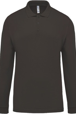 Kariban K256 - Polo piqué uomo manica lunga