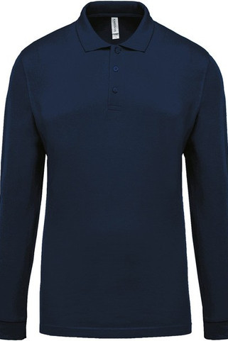 Kariban K256 - Mens long-sleeved piqué polo shirt