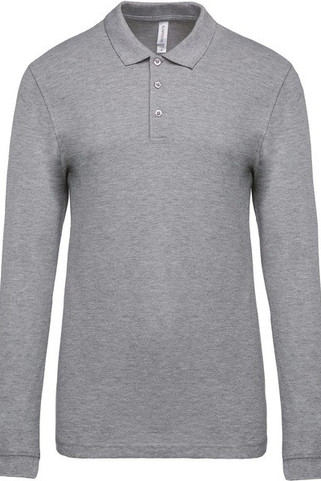 Kariban K256 - Piqué-herenpolo lange mouwen