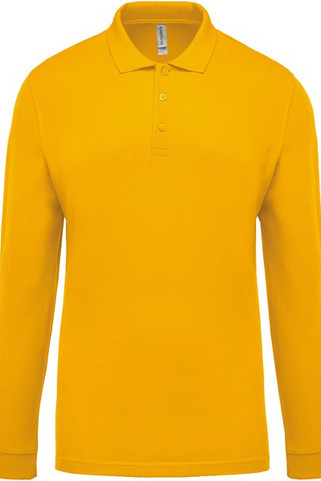 Kariban K256 - Piqué-herenpolo lange mouwen