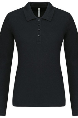 Kariban K257 - Ladies’ long-sleeved piqué polo shirt
