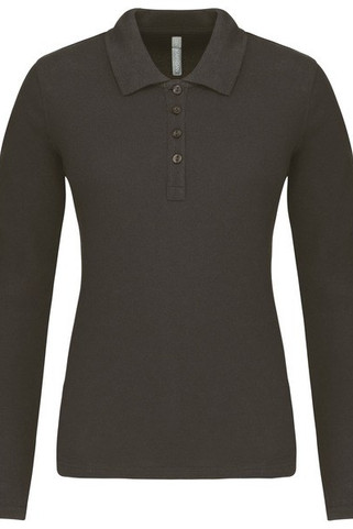 Kariban K257 - Polo piqué manches longues femme