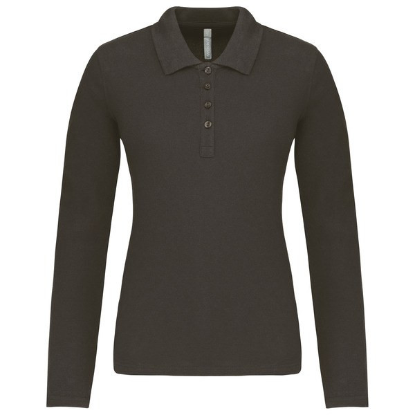 Kariban K257 - Polo piqué manches longues femme