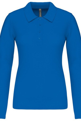 Kariban K257 - Ladies’ long-sleeved piqué polo shirt
