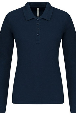 Kariban K257 - Ladies’ long-sleeved piqué polo shirt